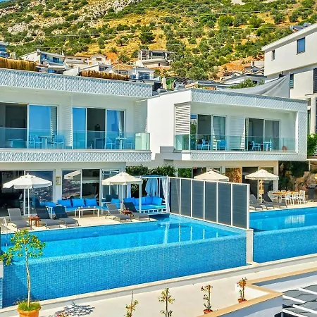 Akbel 3 Bedroom Seaview With Private Pool Hot Tub 别墅