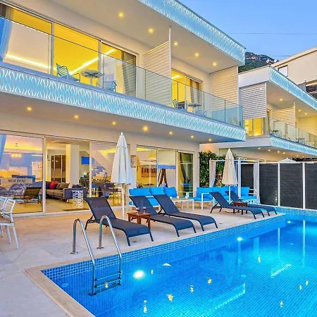 Akbel 3 Bedroom Seaview With Private Pool Hot Tub