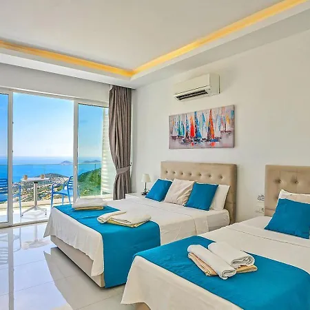 Akbel 3 Bedroom Seaview With Private Pool Hot Tub *