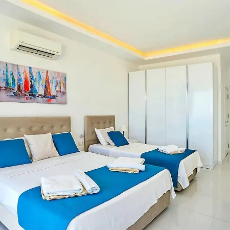 Akbel 3 Bedroom Seaview With Private Pool Hot Tub Vilă *