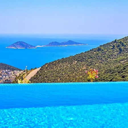 Villa Akbel 3 Bedroom Seaview With Private Pool Hot Tub Kalkan
